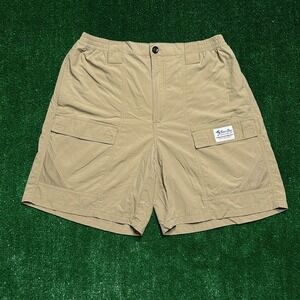 Bimini Bay Outfitters Cargo Mens XL Tan Performance Fishing Hiking Utility